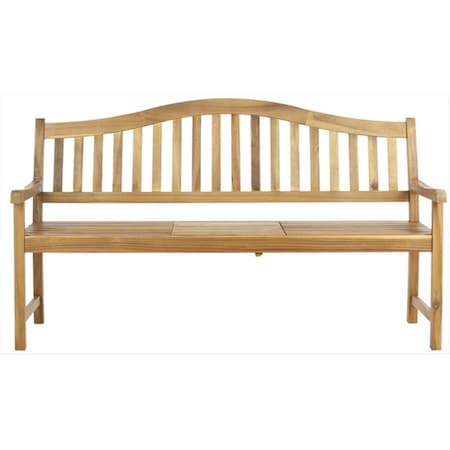 Safavieh Mischa Bench Teak Color FOX6703A